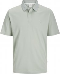 Jack & Jones Rodney Short Sleeve Polo Aqua Gray