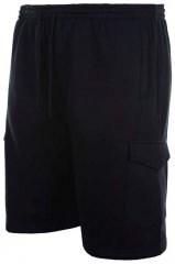 Espionage LW051 short de survêtement cargo noir