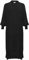 Kaffe Curve Miriam Ami Robe Noir profond