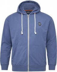 North Latitude Cardigan Hoodie Blue