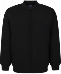 Espionage JT123 Padded Oxford Jacket Black