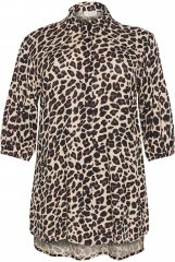 Kaffe Curve Sonna Chemise Imprimé Léopard