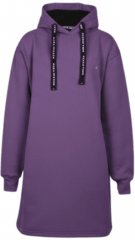 Nora Mikken KRISTINA Long Hoodie Purple