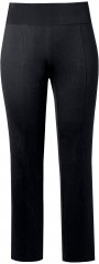 Ulla Popken Slim Leg Sienna Fit Ponte Stretch Knit Pants Black