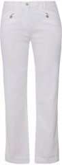 Ulla Popken Summer Pants Mony Snow White