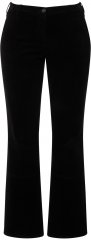 Ulla Popken Mandy Corduroy Pants Black