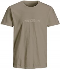 Jack & Jones Lavance Crew Neck T-Shirt Brown