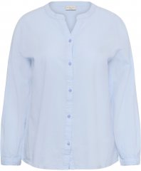 Kaffe Curve Nana Chemise à manches longues Bleu