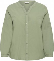 Kaffe Curve Nana Chemise à manches longues Vert