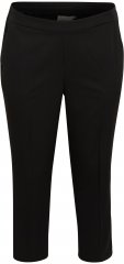Kaffe Curve Sakira Pantalon cropped Noir profond