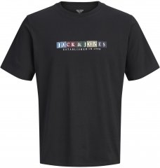 Jack & Jones Nantucket Branding T-Shirt Noir