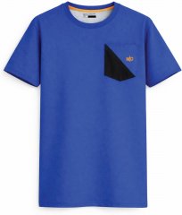 Motley Denim Milan T-shirt Bleu roi