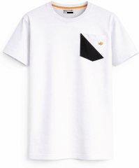 Motley Denim Milan T-shirt Blanc