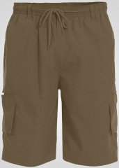 D555 Nick Short Cargo avec Taille Élastique Beige
