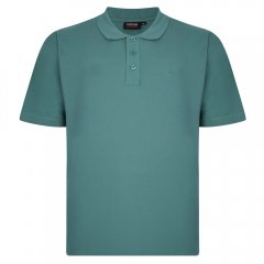Espionage P074C Polo Manches Courtes Vert Sapin
