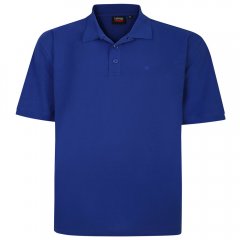 Espionage P074C Polo Manches Courtes Bleu Roi