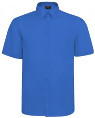 Espionage SH149 chemise manches courtes bleue