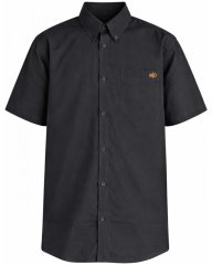 Motley Denim Zagreb Chemise manches courtes Anthracite