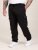 D555 Dexter 1 Cargo Jogger With Bear Embroidery TALL Noir - TALL pantalons de survêtement - Joggings TALL pour hommes grands