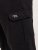 D555 Dexter 1 Cargo Jogger With Bear Embroidery TALL Noir - TALL pantalons de survêtement - Joggings TALL pour hommes grands