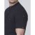 D555 Archer Collarless Shirt Black - Chemises - Chemises Grandes Tailles Hommes
