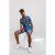 D555 Reuben Hawaii Shirt Navy - Chemises - Chemises Grandes Tailles Hommes