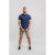 D555 Davian Hawaii Shirt Navy - Chemises - Chemises Grandes Tailles Hommes