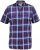 D555 Portland Check Button Down Collar S/S Shirt - Chemises - Chemises Grandes Tailles Hommes