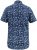 D555 Padbury Floral Ao Printed S/S Shirt Navy - Chemises - Chemises Grandes Tailles Hommes