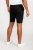 D555 Nelson Stretch Chino Shorts Black - Shorts - Shorts hommes grande taille