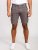 D555 Melton Cotton Cargo Shorts Grey - Shorts - Shorts hommes grande taille