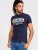 D555 Thorndon California Long Beach Printed T-Shirt - T-shirts - T-shirts Homme Grande Taille