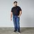 North Latitude Jeans Jack Blue Used Wash - Vestes - Vestes homme grandes tailles