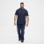 North Latitude Polo Navy Blue - Polos - Polos homme grande taille