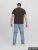Jack & Jones STAR T-shirt Brown - T-shirts - T-shirts Homme Grande Taille