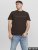 Jack & Jones STAR T-shirt Brown - T-shirts - T-shirts Homme Grande Taille