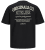 Jack & Jones JORSANTORINI BACK T-Shirt Black - T-shirts - T-shirts Homme Grande Taille