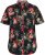 D555 LENNOX Hawaiian AO Print Shirt Black - Chemises - Chemises Grandes Tailles Hommes
