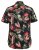 D555 LENNOX Hawaiian AO Print Shirt Black - Chemises - Chemises Grandes Tailles Hommes