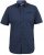 D555 BRODY S/S Micro AO Print Shirt Navy - Chemises - Chemises Grandes Tailles Hommes