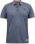 D555 GIBRALTAR Pique Polo Blue - Polos - Polos homme grande taille