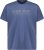 Adamo Simon Regular fit Printed T-shirt Denim Blue - T-shirts - T-shirts Homme Grande Taille