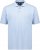 Adamo Klaas Regular fit Polo Shirt with Pocket Light Blue - Polos - Polos homme grande taille