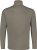 Adamo Fabio Comfort fit Turtleneck Long sleeve T-shirt Khaki - T-shirts - T-shirts Homme Grande Taille