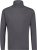 Adamo Fabio Comfort fit Turtleneck Long sleeve T-shirt Charcoal - T-shirts - T-shirts Homme Grande Taille