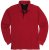 Adamo Peter Comfort fit Long sleeve Polo Red - Polos - Polos homme grande taille