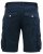 D555 RODNEY Cotton Cargo Shorts Navy - Shorts - Shorts hommes grande taille