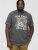 D555 BENNETT Dune Kings Buggy Printed Crew Neck T-Shirt Khaki - T-shirts - T-shirts Homme Grande Taille