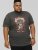 D555 DALLAS Official Gas Monkey Printed Crew Neck T-Shirt Khaki - T-shirts - T-shirts Homme Grande Taille