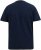 D555 SANDFORD Double Layer On Neck Ribs And Hem Waffle Textured T-Shirt Navy - T-shirts - T-shirts Homme Grande Taille